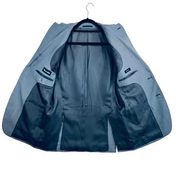 Massimo Dutti Slate Blue Sport Coat - Picture 2 of 16